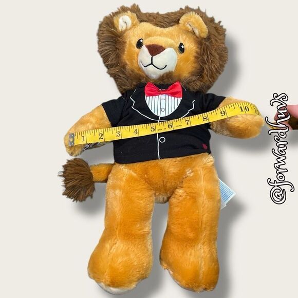 Build-A-Bear Lion Plush – Tuxedo T-Shirt￼ - Picture 6 of 8